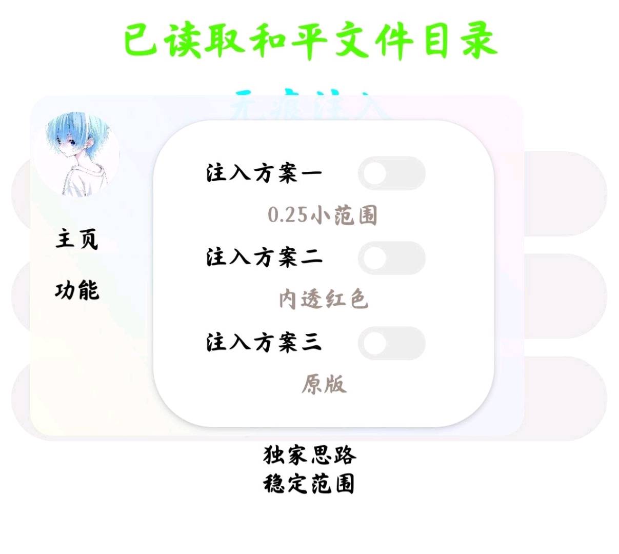 ✅和平精英小小葵注入直装（红色内透➕小范围） 图1