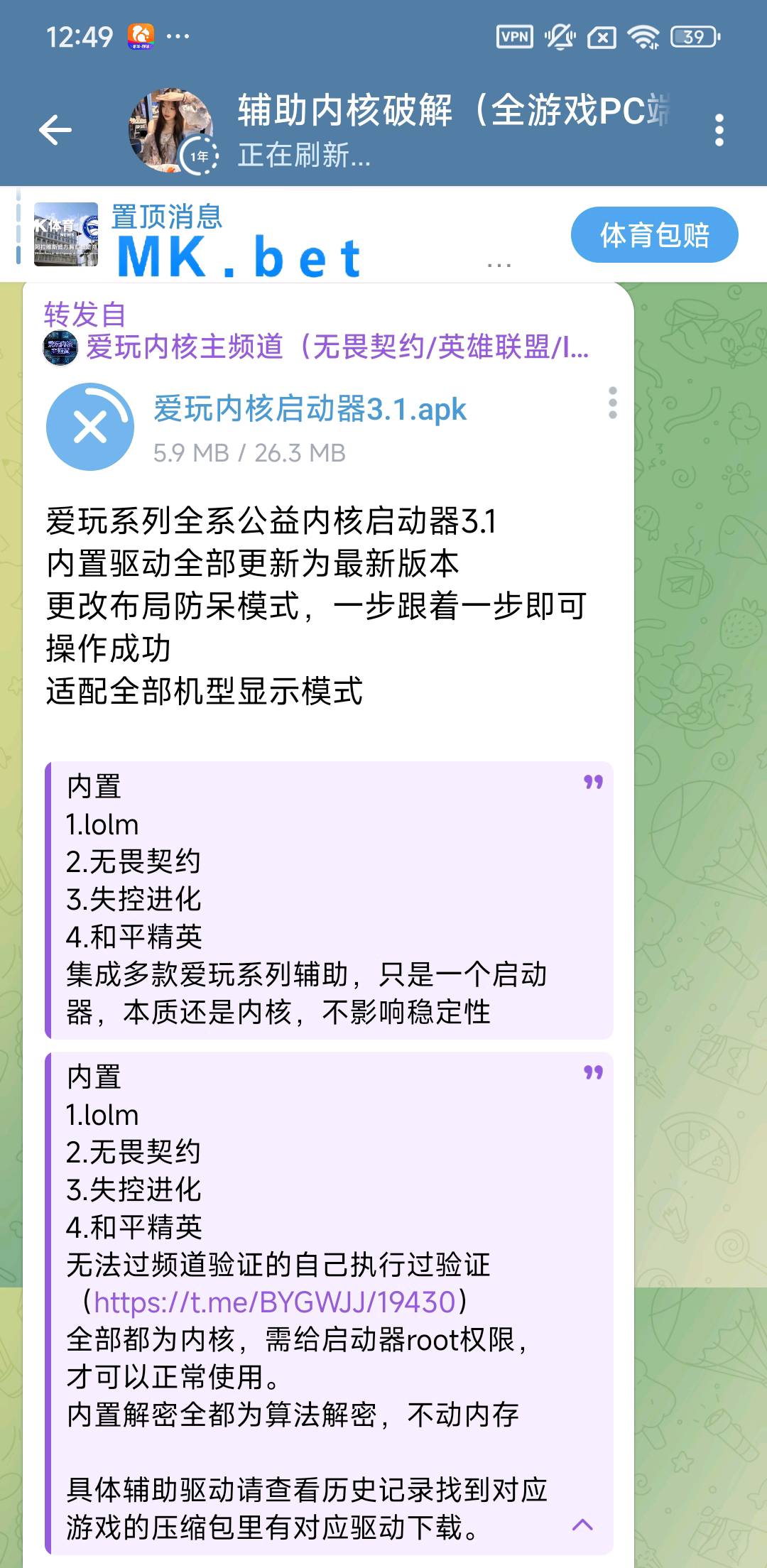 爱玩系列全系公益内核启动器3.1 图1
