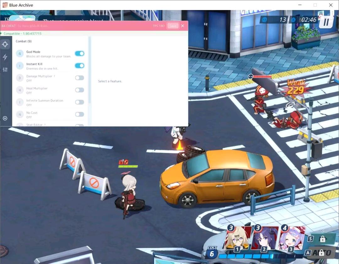 蔚蓝档案-Kei多功能辅助0.1.5仅Steam 图1