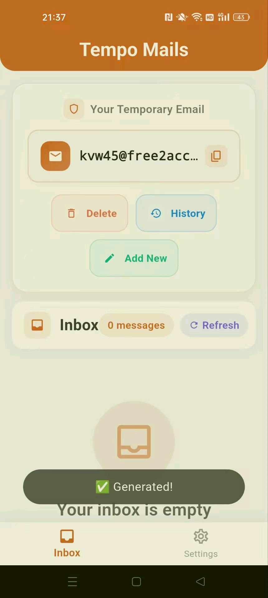 【分享】Temp Mails免费无限虚拟临时邮箱无限注册小号 图1