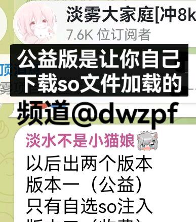 淡水公益版国体跨进程.自行添加so 图1