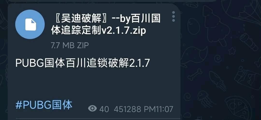 PUBG国体百川追锁破解2.1.7 图1