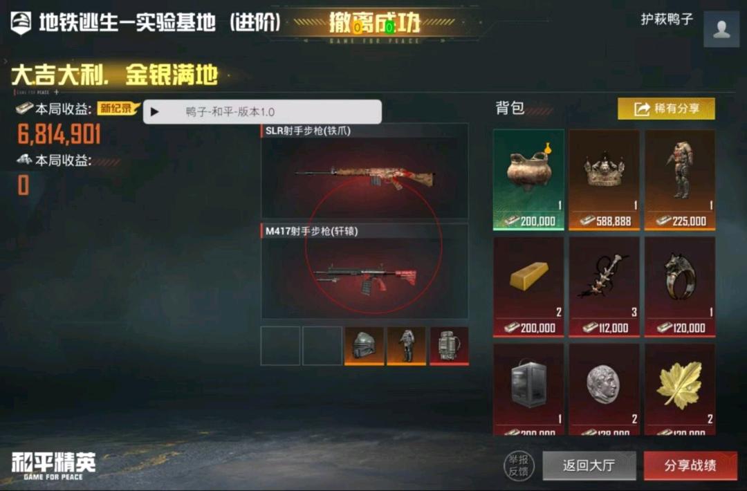 和平精英鸭子装载机直装公益 图1