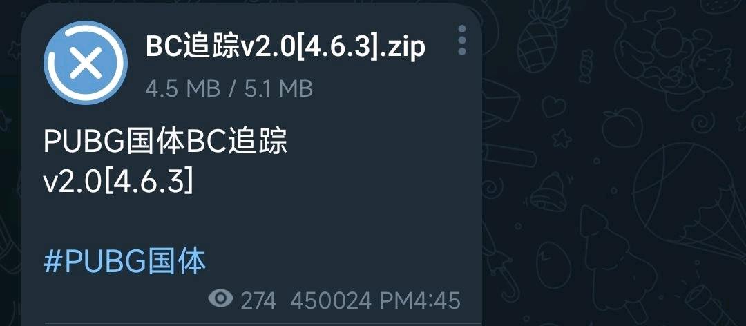 PUBG国体BC追踪v2.0[4.6.3] 图1