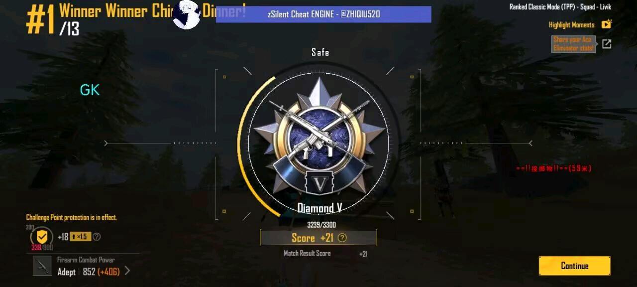 PUBG裸奔自定义范围 4.6