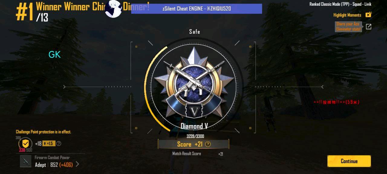 PUBG裸奔自定义范围 4.6