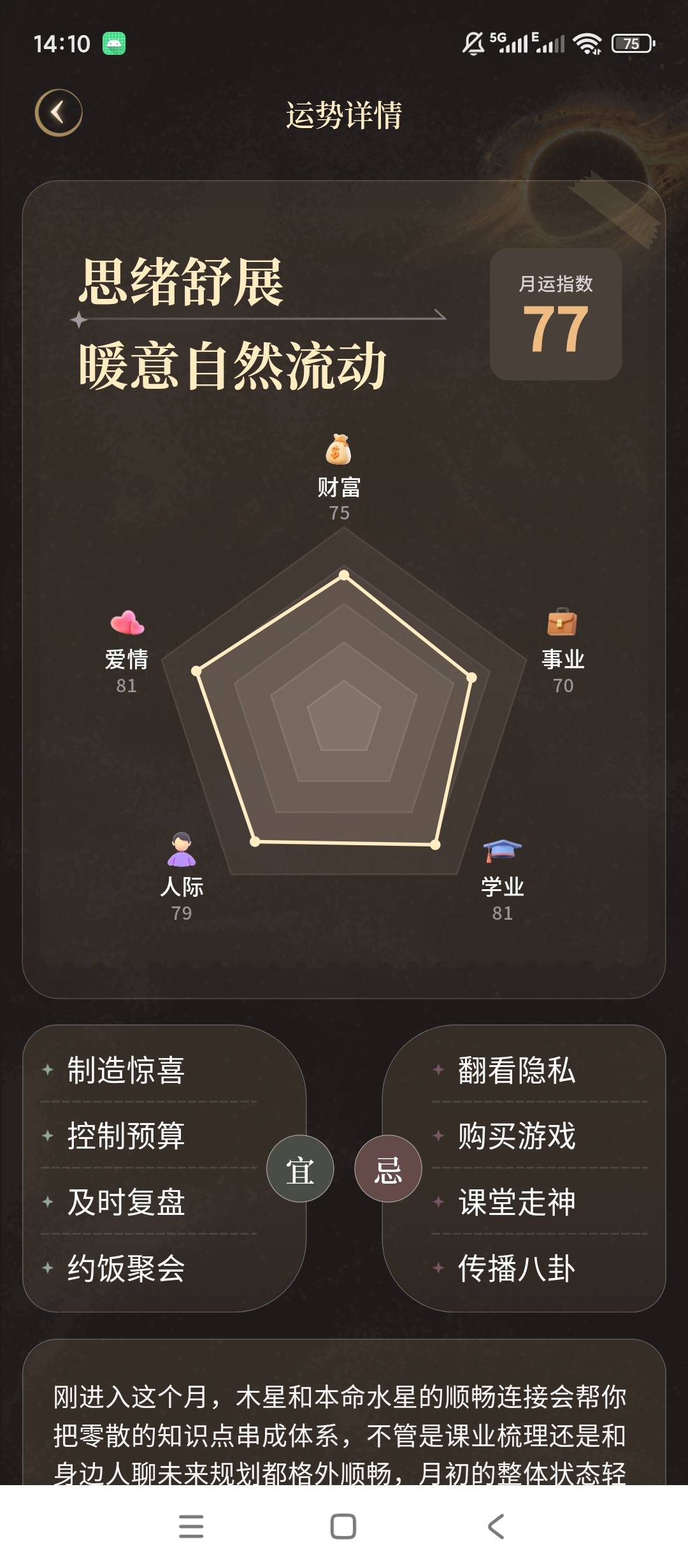 【分享】Takuku星盘塔罗测算运势查询解读 图5
