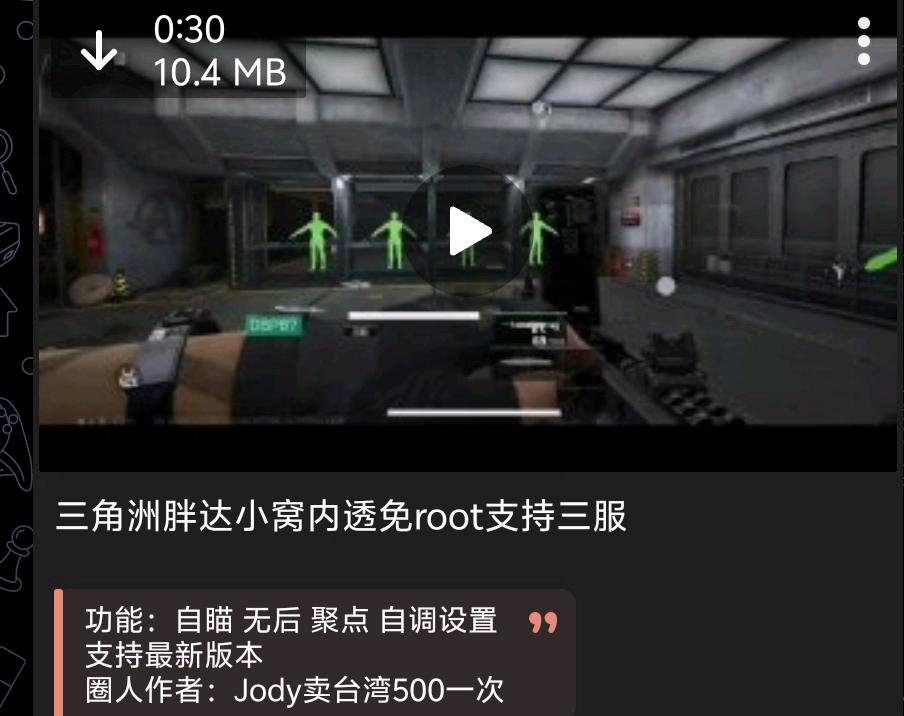 三角洲胖达小窝内透免root支持三服 图1