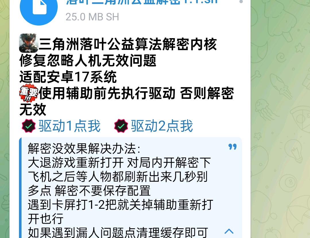 三角洲落叶公益算法解密内核