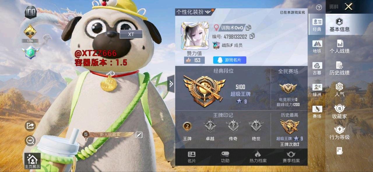 和平精英XT公益直装-1.6版本 图1